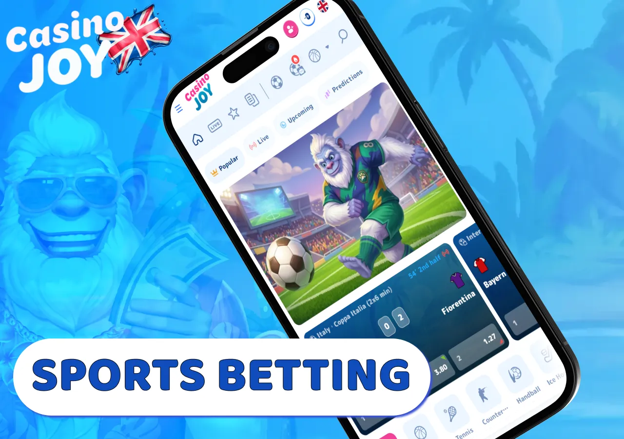 Casino Joy sports betting